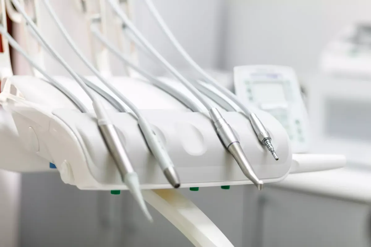 Instrumental del sillón de dentista